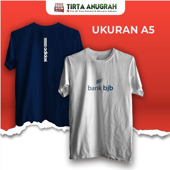 Print Kaos DTF A5