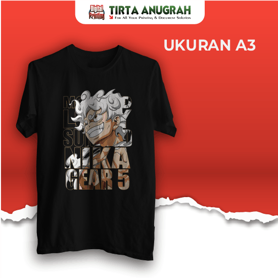 Print Kaos DTF A3