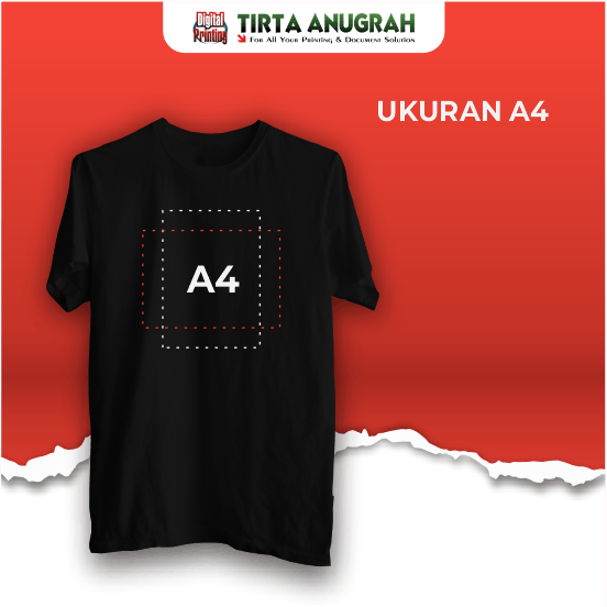 Print Kaos DTF A4