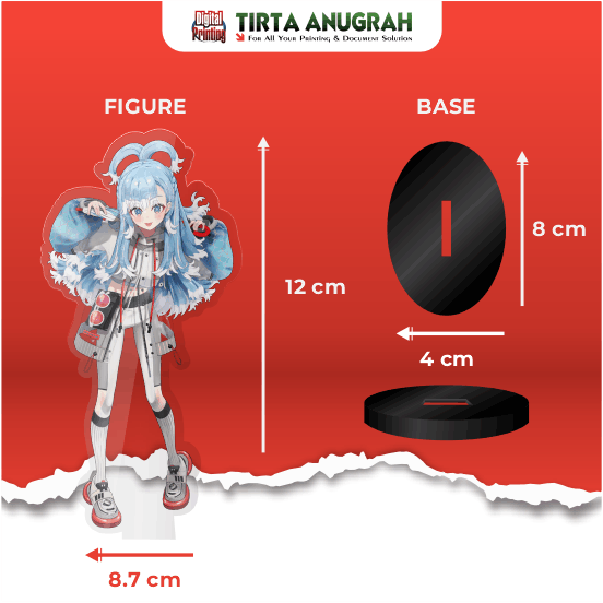 Standee Figure Akrilik 8x12cm