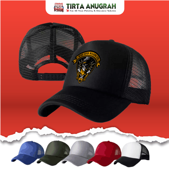 Sablon Topi Trucker