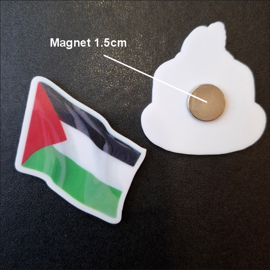 Tempelan Kulkas Magnet 5x5cm Custom