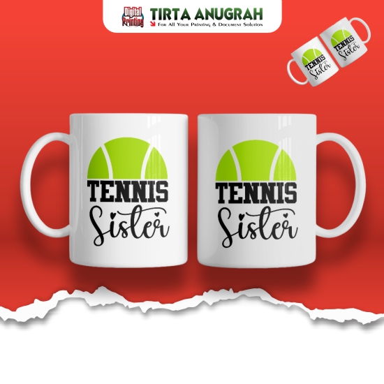 Mug Putih DTF UV