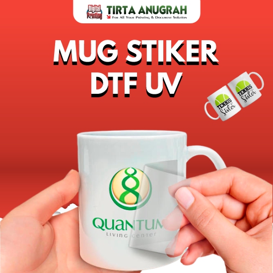 Mug Putih DTF UV