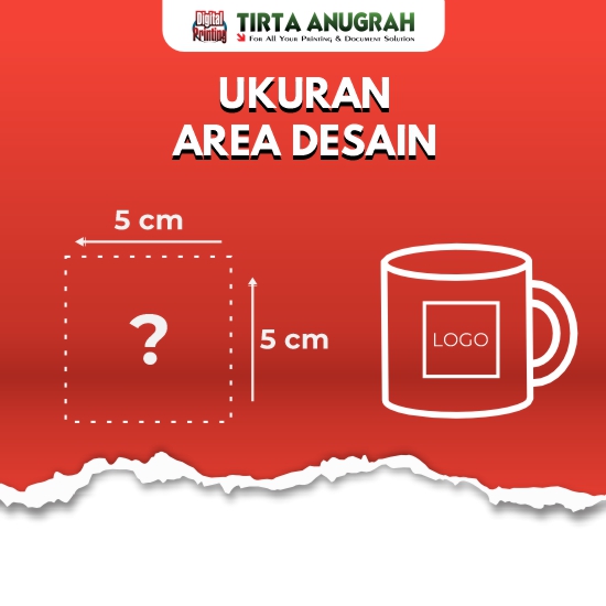 Mug Putih DTF UV