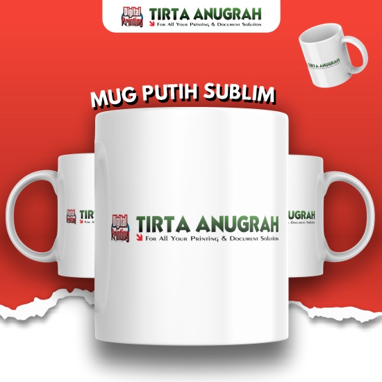 Mug Putih Sublim
