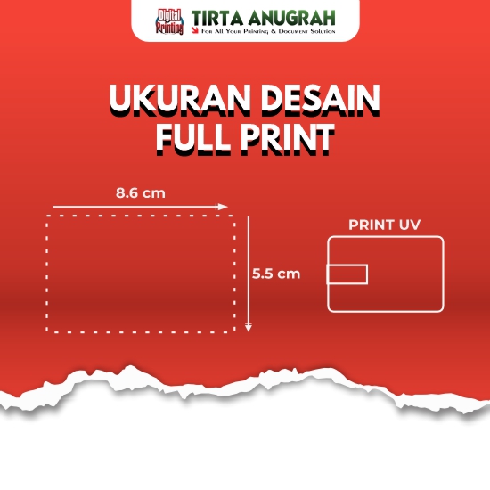 Print Custom USB CARD - Flashdisk 16 gb