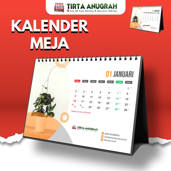 Kalender Meja Hardcover 7 lembar - AP260