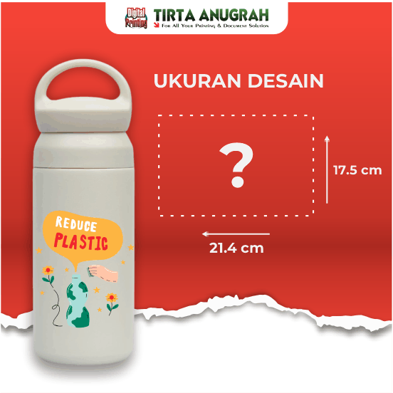 Tumbler Hook Travel Cream Printing