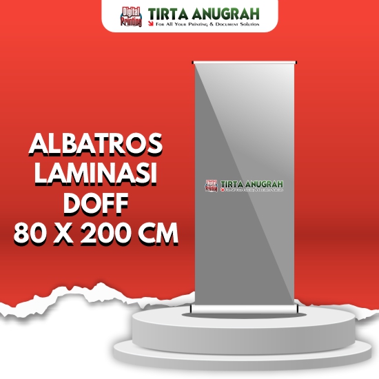 Roll Banner ALBATROS Laminasi Dop 80x200