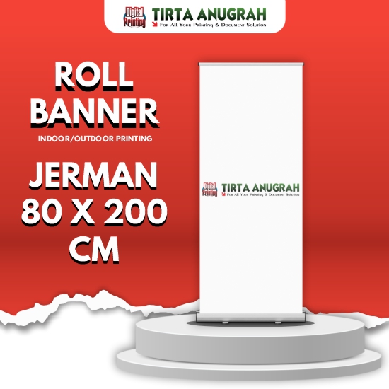 Roll Banner Jerman 80x200