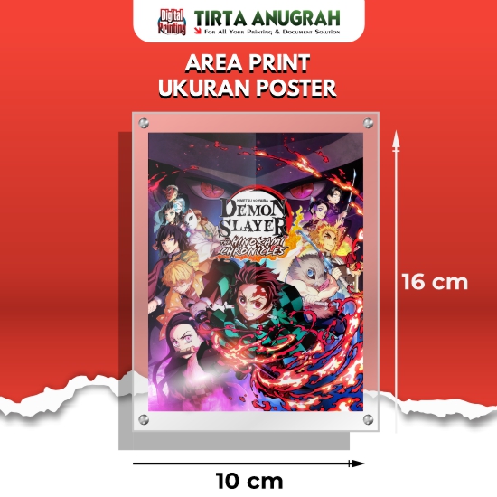 Frame Poster Akrilik A5
