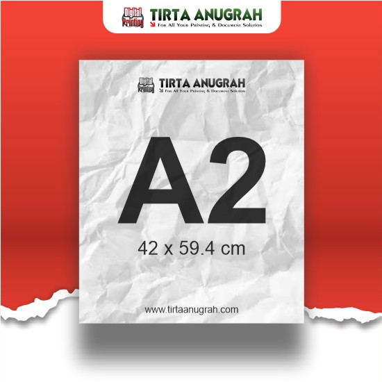 Print HVS A2 Hitam Putih