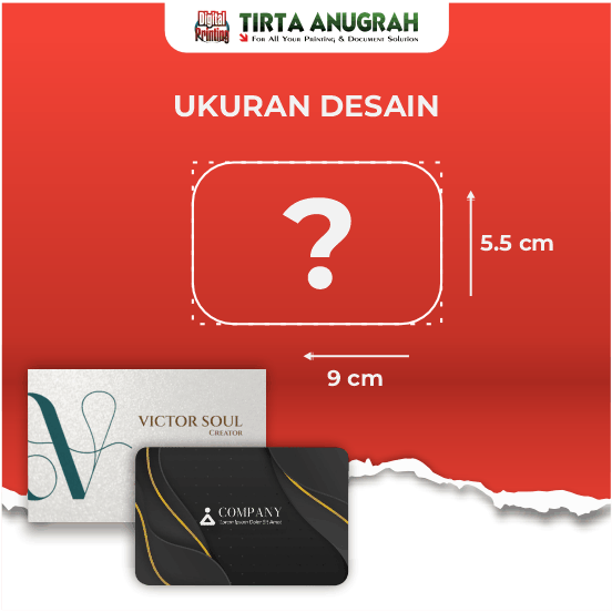 Kartu Nama AP260  Tanpa Laminasi
