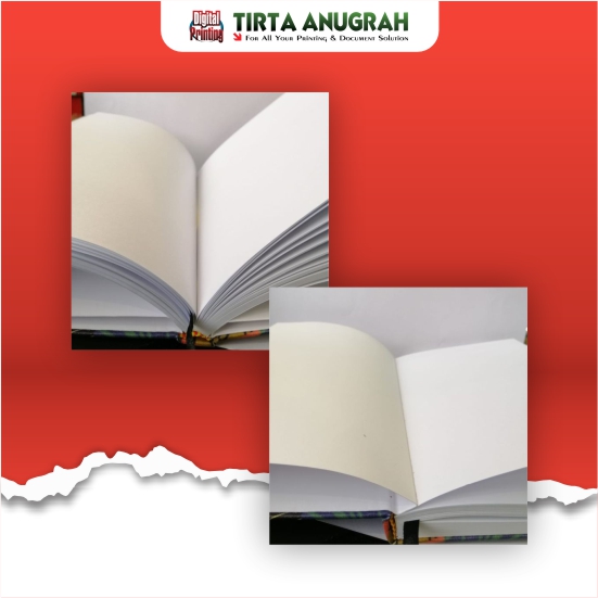 Notebook Hardcover Polos - isi 100 lembar