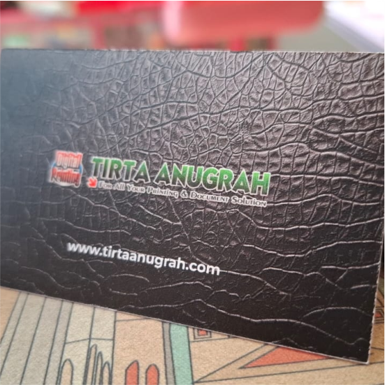 Kartu Nama AP260 + Spot UV