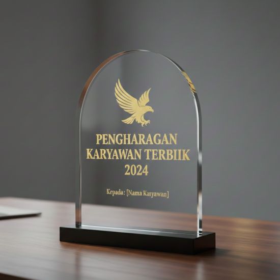 Plakat Akrilik A5 - 5mm Custom Bentuk