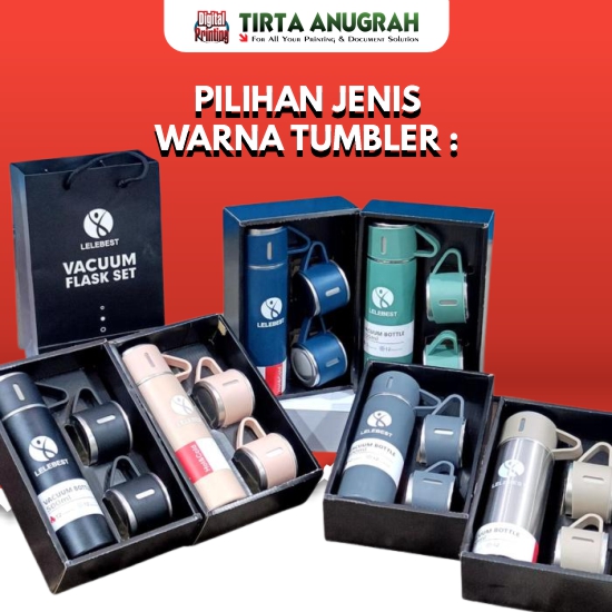Tumbler Vacum Set Grafir