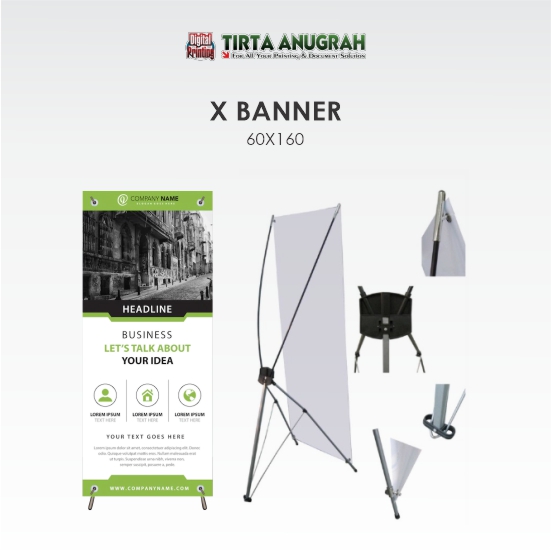 X Banner 60x160