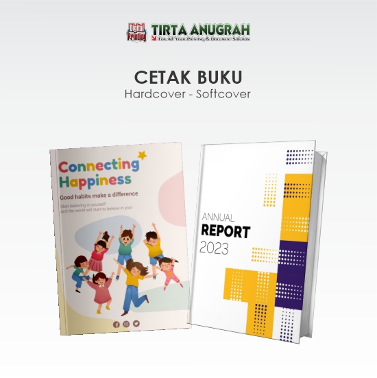 Print Buku Softcover / Hardcover